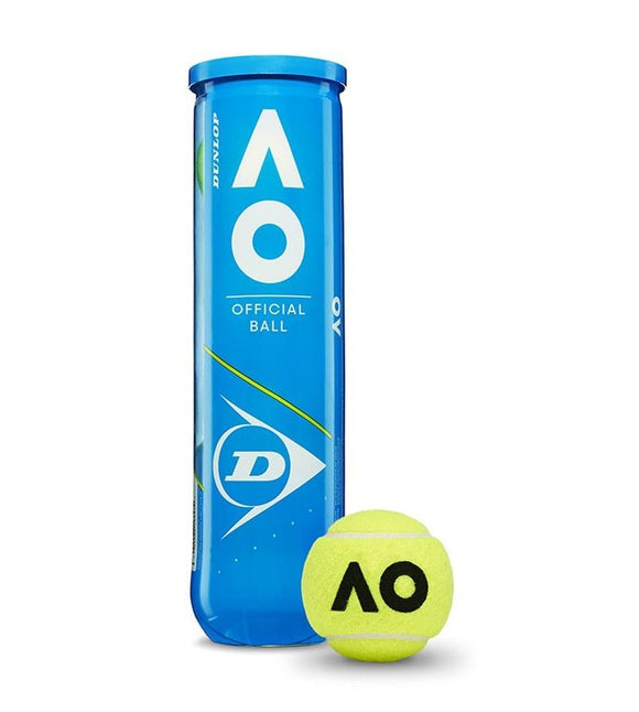 Dunlop Australian Open 18x4-tin - Tennis Supplies