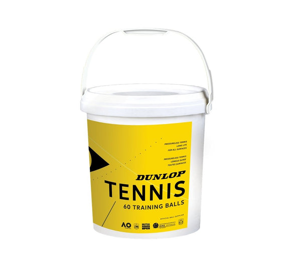 Dunlop Training Bucket 60 stuks - Tennis Supplies
